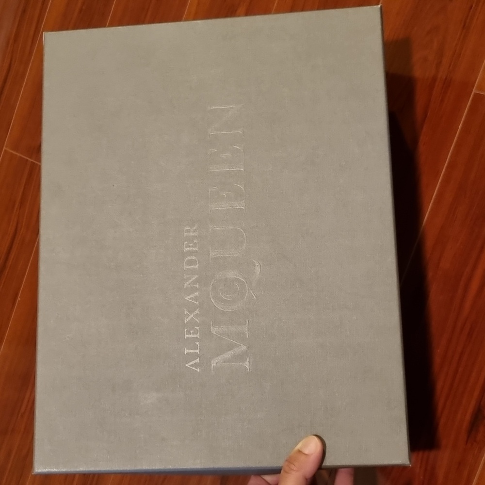Authentic Alexander McQueen Gift Box Gray